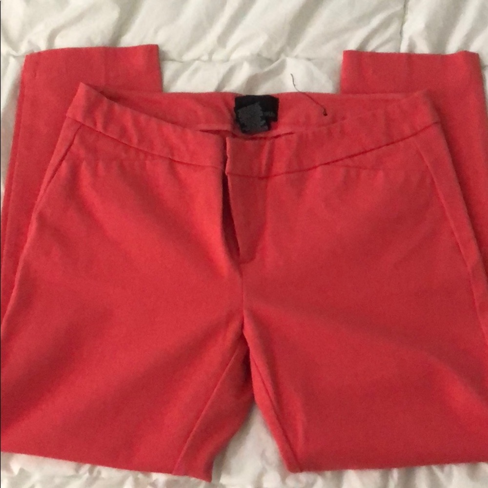 Stretchy coral pants
